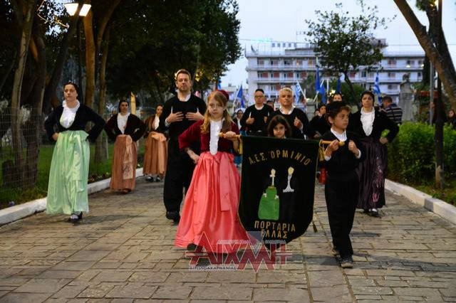 Συμμετοχή του Ορμινίου στις Εορτές Εξόδου της Ιερής Πόλης του Μεσολογγίου